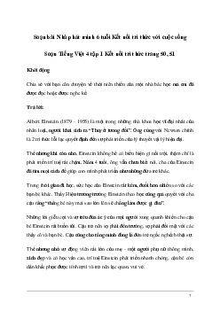 Soạn bài Đọc: Nhà phát minh 6 tuổi | Kết nối tri thức