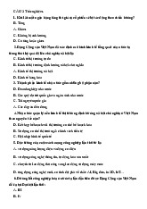 Trắc nghiệm môn Kinh tế chính trị | Trường Đại học Luật Hà Nội