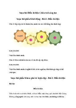 Soạn bài Điều kì diệu trang 79 | Tiếng việt 3 Chân trời sáng tạo