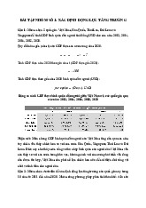 bài tập nhóm số 1 xác định động lực tăng trưởng