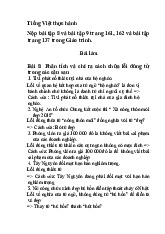 Bài Tập Sửa Lỗi Dùng Từ Môn Tiếng Việt thực hành | Đại học Sư phạm Hà Nội 2