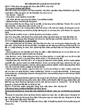 ĐỀ CƯƠNG PHÁP LUẬT DÂN CHỦ Ở CƠ SỞ | Môn: Pháp luật đại cương - Học Viện Hành Chính Quốc gia