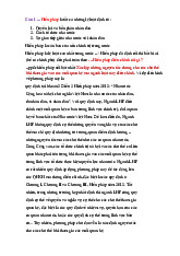 Hiến pháp quân chủ và hiến pháp dân chủ là gì ?