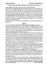 Tổng hợp bài tập cuối học phần môn quản trị nguồn nhân lực | Trường Đại học Hoa Lư