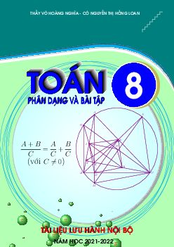Phân dạng và bài tập Toán 8
