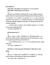 ề cương môn Luật đất đai - Trường Đại học lao động -  xã hội.