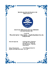 Học phần: Thể loại và tác giả tiêu biểu văn học phương tây | Trường Đại học Sư phạm Hà Nội
