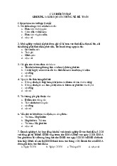 TOP 50 câu hỏi ôn tập Nguyên lý kế toán | Trường Đại học Tây Nguyên