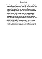 Ảnh hưởng của Thay Đổi Giá lên Hành Vi Người Tiêu Dùng môn Kinh tế vi mô | Trường Đại học Kinh Tế Quốc Dân