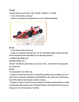 Công nghệ 11 Kết nối tri thức bài 6