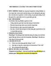 Giáo dục và Phát triển Xã hội | Môn Giáo dục học - Đại học Sư Phạm Hà Nội