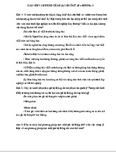 Câu Hỏi Ôn Tập Chương 3 kinh tế chính trị | Trường Đại học Thương Mại