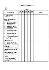 Hướng dẫn đồ án | Môn Tổ chức xây dựng - Đại học Xây Dựng Hà Nội