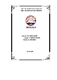 Tiểu luận báo chí kinh tế - an sinh xã hội | Học viện Báo chí và Tuyên truyền