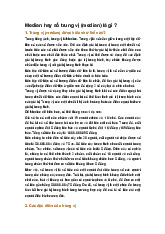 Median hay số trung vị (median) là gì ?