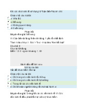 Câu hỏi trắc nghiệm ôn tập môn Luật kinh tế | Trường đại học Mở Hà Nội