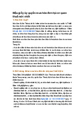 Mẫu giấy ủy quyền mua hóa đơn tại cơ quan thuế mới nhất