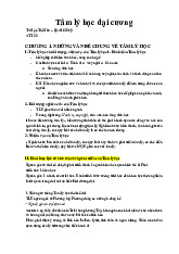 Ghi Chú Hữu Ích Cho Kỳ Thi Môn Tâm lý học | Trường Cao đẳng Kinh tế Đối ngoại