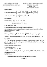 Đề khảo sát HSG vòng 6 Toán 7 năm 2024 – 2025 phòng GD&ĐT Đông Hưng – Thái Bình