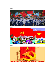 Các hình ảnh tượng trưng Chủ nghĩa khao học xã hội | Đại học Sư Phạm Hà Nội