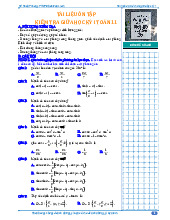 Đề cương giữa kỳ 1 Toán 11 năm 2024 – 2025 trường THPT Châu Văn Liêm – Cần Thơ