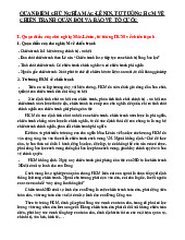 Đường lối quốc phòng và an ninh của Đảng Cộng sản Việt Nam: Chiến tranh và quân đội theo tư tưởng Hồ Chí Minh | Đại Học Nội Vụ Hà Nội