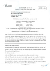 Đề thi cuối kì Đạo Đức Kinh Doanh | Đại học Hoa Sen