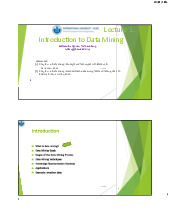 Introduction to Data Mining | Bài giảng số 1 học phần Data Mining  | Trường Đại học Quốc tế, Đại học Quốc gia Thành phố Hồ Chí Minh