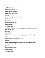 Bài tập môn Quản lí dự án | Trường Đại học Bách Khoa Hà Nội