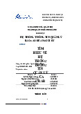 Báo cáo đề án tốt nghiệp năm 2023  - Tài liệu tham khảo | Đại học Hoa Sen