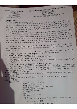 Đề thi tuyển sinh vào 10 môn Ngữ Văn của Sở GD&ĐT Bắc Giang năm học 2024 - 2025