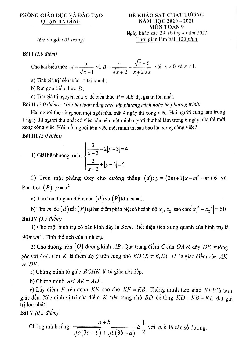 Đề KSCL Toán 9 năm 2020 – 2021 phòng GD&ĐT Ba Đình – Hà Nội