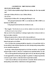 Câu hỏi ôn tập Môn Triết học Mác - Lênin | Đại học Bách Khoa Hà Nội