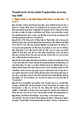 Thuyết minh về tác phẩm Truyện Kiều chọn lọc hay nhất