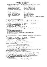Đề thi giữa học kỳ 1 môn Ngữ Văn lớp 8 năm học 2024 - 2025 - Đề số 3 | Bộ sách Cánh diều