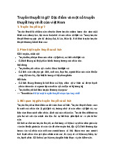 Truyền thuyết là gì? Đặc điểm và một số truyền thuyết hay nhất của việt Nam