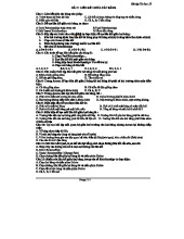 Bài Tập Tin Học 12 - Bài 7: Liên Kết Giữa Các Bảng