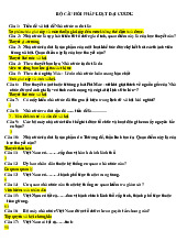 Đề cương môn Pháp luật đại cương - Trường Đại học lao động -  xã hội.