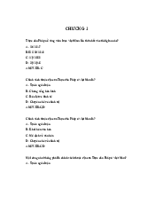 Đề cương học phần Lịch sử Đảng | Đại học Bách Khoa Hà Nội