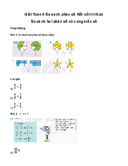 Giải Toán lớp 4 Bài 59: Luyện tập chung | Kết nối tri thức