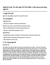 Ngôi kể là gì? Có mấy ngôi kể? Đặc điểm và tác dụng của từng ngôi kể | Ngữ văn 6