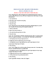 Nội dung ôn tập môn: Chủ nghĩa xã hội khoa học kỳ 1 năm 2021 | Đại học Văn Lang