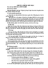 Tài liệu Môn Khóa luận tốt nghiệp | Trường Cao đẳng Công thương Thành phố Hồ Chí Minh