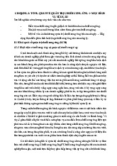 Chương 1: Tổng quan về quản trị chuỗi cung ứng | Tài liệu quản trị chuỗi cung ứng