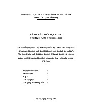 bài tập lớn: Giải thích luận điểm của C.Mác: “Tôi coi sự phát triển của các hình thái kinh tế-xã hội là một quá trình lịch sử-tự nhiên”-Trường Đại học Tài nguyên và môi trường Hà Nội