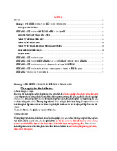 Đề cương môn Tổ chức kế toán- Trường Đại học lao động -  xã hội.