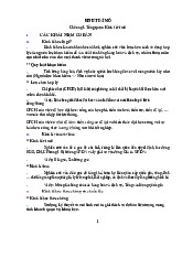 Chương I: Tổng quan về kinh tế vĩ mô -Đề cương môn kinh tế vĩ mô –Trường Đại học Hoa Sen