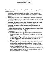 Câu hỏi thêm về giá trị thặng dư và quy luật sản xuất  môn Kinh tế vi mô 1 | Học viện Tài chính
