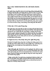 Tiểu luận về Học thuyết kinh tế chủ nghĩa trọng nông môn Lịch sử về các học thuyết kinh tế | Học viện Công Nghệ Bưu Chính Viễn Thông