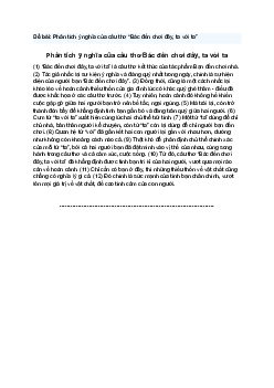 Văn mẫu 8 | Phân tích câu thơ Bác đến chơi đây, ta với ta